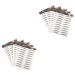 FOMIYES 10 Sheets Eyebrow 3d Sticker Stickers Waterproof Makeup Brow Sticker False Eyebrows Cosmetics 6d