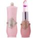 ZJchao transparent color changing balm lipstick jelly with flower long lasting changing lip balm color changing lipstick moisturizing transparent crystal gelatin
