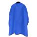 King Midas Empire Professional Grade Salon Cape with Snap Closure - Water Proof Anti Static Stain Resistant Hair Cape Blue