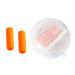 Skrskr Orthodontic Dental Chewies - High -quality silicone Aligner Tray Seater Chewies - 6 colors for Invisalign Chompers Aligner with a box orange flavor