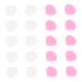 Lurrose glasses 10 pairs of glasses anti-slip cover sunglasses Round earplug hooks sports sunglasses slippery glass ear pads adjustable glasses holder silica glass