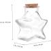 Zerodeko Gifts 5pcs Cork Glass Bottle Storage Jar Ordinary Glass Wedding Wedding Favours - Buy Online on GoSupps.com