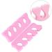 HEALLILY 100 Pairs Toe Separators Pedicure Disposable Sponge Toe Spacers Toenail Dividers Toe Stretchers for Nail Polish Application Random Color - Buy Online on GoSupps.com
