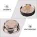 LIXBD Moxa Burner | Stainless Steel Moxa Box & Moxa Strips for Moxibustion | Portable Healing Box - 2pcs - Buy Online on GoSupps.com