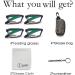 LUFF Foldable Reading Glasses for Men & Women | Anti Blue Light 3.0X | International Shipping Available - Buy Online on GoSupps.com