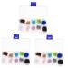 FRCOLOR 3 Boxes Nail Set Pompom Balls Nail Art Puff Nail Charms Nail Fluffy Manicure Accessories Pompoms for Nails Charms for Nail Accessories Velvet Removable 3D Decorations