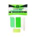 Disposable Pedicure Kit 5in1 by Joya Mia Including: Pumice Pad Nail File 100/180 Green Mini Buffer 100/180 Wood Stick Green Toe Separator Individually Packed 200 Count in Box (5in1 200.00) 5in1 200.0