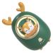 NOLITOY 1 Set Elk Warm Baby Rechargeable Hand Warmer USB Warmers Light up Hand Warmer Electric Power Bank