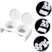 HAPINARY Nail Art Brush Cup Tools Dappen Dish for Nails Nail Soaking Bowl Monomer Holder Nail Bowl for Soaking Nail Monomer Dish Dapping Dish for Nails Wash Pen Various Acrylic - Buy Online on GoSupps.com