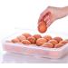 CWDRDX Egg Holder for Refrigerator Deviled Egg with Lid Fridge Egg Storage Stackable Plastic Egg Containers 24 Egg - Buy Online on GoSupps.com