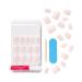 KISS TruNude Fake Nails Manicure Set - Nudies' 28 Chip Proof Glue-On Nails - Buy Online on GoSupps.com