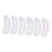 NOLITOY 3 Pairs Anti-wear Stickers for High Heels Forefoot Cushions Pads Anti-wear Foot Patches High Heels for Women Closed Toe Foam Padding Clear Pumps Lining Women's Flannel Non-Slip