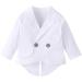 AmzBarley Baby Boys Gentleman Suit | White Tuxedo Rompers | Birthday Party Outfit | 3-6 Months - Buy Online on GoSupps.com
