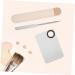 Buy Minkissy 6 Sets Palette Makeup Foundation & Mixing Tools | Professional Artist Supplies | Nail Polish Mixer Tray | Korean Makeup Spatula & Color Plates - Buy Online on GoSupps.com
