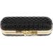 OcencO Lipstick case durable and waterproof leather lip case with button closure and mirror Black - Buy Online on GoSupps.com