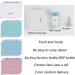 Buy Scleral Lens Case & Remover Set | RGP Hard Contact Lens Care Storage Box - Portable Semi-Claral Design - Buy Online on GoSupps.com