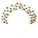 Solustre star hair ripe crown star head strap wedding bridal jewelry hair accessories wedding dress accessories bride women women headdress
