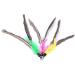 6 Pack Feather Refill Replacement for Da Bird feather Wand Home Pet Cat Toy Kitten Interactive Toys