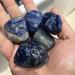 Bulk Crystals Natural Quartz Crystal Blue Sodalite Tumbled Stones for Home Decoration 5pcs 20-25mm Full of Texture - Buy Online on GoSupps.com