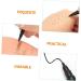 NOLITOY 40 Pcs Eyebrow Pen Tattoos Accessory Pen Water Proof Eyebrow Embroidery Pencil Plastic - Buy Online on GoSupps.com
