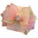 FEIFEI'S BOW Baby Girls kids Bow Princess Chiffon Diamond Crown Unicorn Colour Multi Colour Bow Hair Clip Bows Toddler Infants Party dress Costume Bow Photo Prop (Mix01)
