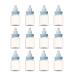 Tiptop Home Baby Show Candy Bottle  12pcs Fillable Mini Baby Candy Bottle Gift Box for Baby Shower Favors.