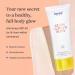 Supergoop! Glowscreen Body SPF 40 PA+++ 3.4 fl oz - Hydrating Body Lotion with Broad Spectrum Sunscreen and Shimmer for Instant Glow - White Stargrass & Coconut Alkanes - Buy Online on GoSupps.com