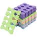 TOSSPER 20x Soft Sponge Finger Toe Separators - Perfect Nail Art Pedicure Tool for Salon & Home Use - Buy Online on GoSupps.com