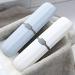 QWAMBVZE Travel Toothbrush Case & Toothpaste Holder - Stretchable Anti-Bacterial Adjustable Container in Blue - Buy Online on GoSupps.com
