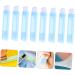 Mobestech 8pcs Foldable Toothbrush Set | Soft Bristles & Portable Travel Case | Ideal for International Shipping - Buy Online on GoSupps.com