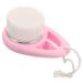 minkissy Silicone Face Scrubber Double Sided Face Brush Face Exfoliating Brush Face Brush Exfoliator Silicone Face Washing Brush Face Scrub Brush Artificial Fiber Cleansing Facial Cleanser