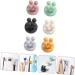 Buy Cabilock 18 Pack Self-Adhesive Shower Hooks - Best Razor Holder for Bathroom & Office Durable & Stylish - Buy Online on GoSupps.com