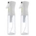 VIGOR PATH Hair Spray Bottle - Continuous Spray Nano Fine Mist Sprayer - Empty Spray Bottle - Reusable Beauty Spray Bottle - Cleaning Hairstyling & Plants - 10.1oz/300ml (Pack of 2)