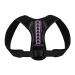 Adjustable Back Shoulder Posture Corrector Belt Clavicle Spine Support Reshape Your Body Home Office Sport Upper Back Neck Brace (Color : Gray Size : XXXL-Weight(135-150KG)) Purple 2X-Large-weight (120-135KG)