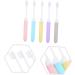 Homsfou 5-Stage Travel Toothbrush Case - Collapsible Manual Toothbrush Box for Pregnant Women - Bulk Art Fiber Travel Accessory - Buy Online on GoSupps.com