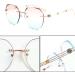 Deebow Glasses Spare Bar - Pink 1 Pair Borderless Glasses Repair Parts with 2-Hole Brackets & Rhinestones - International Shipping Available - Buy Online on GoSupps.com
