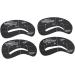 Beavorty 24pcs 6 Sets Tool Eyebrow Grooming Stencil Eyebrows Shape Eyebrow Templates Mold Cosmetic Auxiliary - Buy Online on GoSupps.com