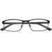 5 Pack Men's Rectangle Reading Glasses - Stainless Steel Spring Hinges +1.00 Magnification 5 Colors - Buy Online on GoSupps.com