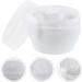 PLAFOPE Lot de 2 Pots de Poudre B b Blancs avec Houppettes Douces Distributeur de Poudre de Voyage Compact et tui de Rangement L ger pour Soins Corporels et Usage Quotidien - Buy Online on GoSupps.com