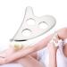 Gua Sha scratching tool stainless steel gua Sha scratch massage device massage guasha plate facial body scrapper scrapper massage pain relief for back neck face leg massage slimmer face