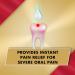 Orajel 4X Toothache & Gum Pain Severe Cream 0.33oz | Instant Relief from #1 Oral Pain Brand - Buy Online on GoSupps.com