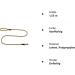 Durable Hemp-Colored Rope Leash with Hand Loop | 27 Colors 7 Lengths - Perfect for Dogs | 1.55m - Buy Online on GoSupps.com
