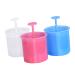 FRCOLOR 3pcs Foaming Soap Bubble Foamer Bottle Facial Bath Bubble Maker Cleaning Soap Foaming Bottle Bubble Soap Skin Soap Bubble Maker Cleaning Tools Foaming Cup Face