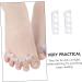 Silicone Gel Toe Separators - Set of 3 Pairs for Toe Alignment and Pain Relief - Buy Online on GoSupps.com