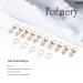 Gold Tortoise Shell Loc Hair Rings - 15pcs Hair Jewels & Clips for Women and Girls - Buy Online on GoSupps.com