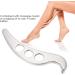 Stainless Steel Gua Sha Massage Tool for Pain Relief | Facial & Body Physiotherapy Wiping Plate with Cloth Bag | International Shipping Available - Buy Online on GoSupps.com