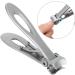Durable Toe Clipper Nail Clipper Clean and Beautiful for Home Salon Shop Manicure Store Beauty Salon (Silver) - Buy Online on GoSupps.com