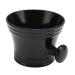 Premium Black Plastic Shaving Soap Bowl with Comfortable Handle Ideal for Home Use | International Shipping Available - Buy Online on GoSupps.com