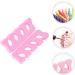 HEALLILY 100 Pairs Toe Separators Pedicure Disposable Sponge Toe Spacers Toenail Dividers Toe Stretchers for Nail Polish Application Random Color - Buy Online on GoSupps.com