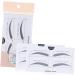 Housoutil Eyebrow Template 2 Eyebrow Stencils Eyebrow Shaping Stencils Make up Kit Eyebrow Sticker A607 Eyebrow Card Simple - Buy Online on GoSupps.com